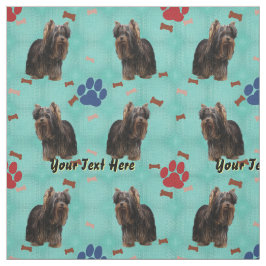 Tissu Yorkshire Terrier Art