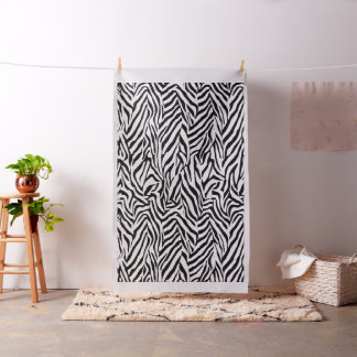 Tissu Zèbre noir et blanc