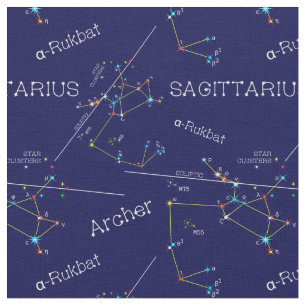 Tissu Zodiaque Sagittarius
