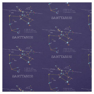 Tissu Zodiaque Sagittarius