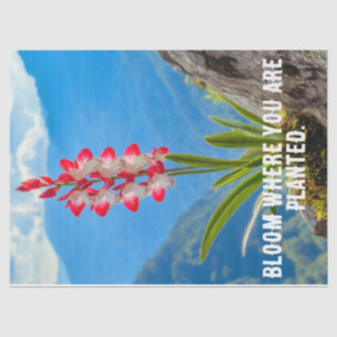 Tissue/Decoupage der orchid-Blume Seidenpapier