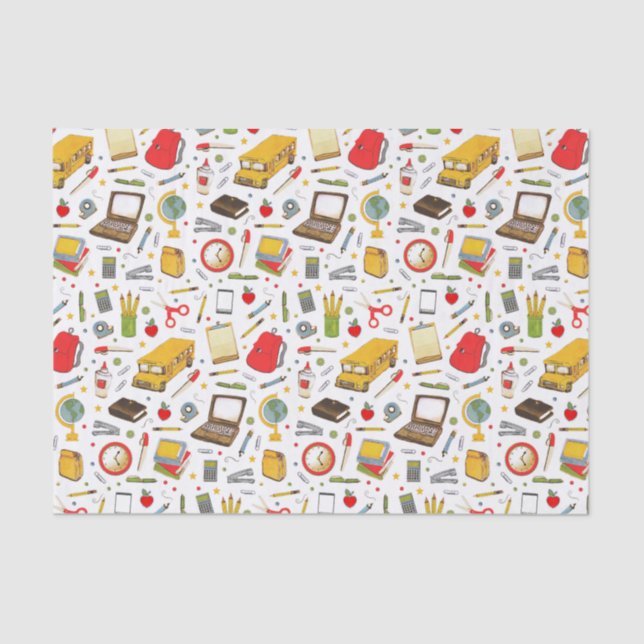 Tissue (Englisch) Seidenpapier (Vorderseite)