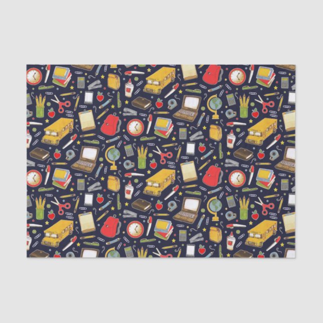 Tissue (Englisch) Seidenpapier (Vorderseite)