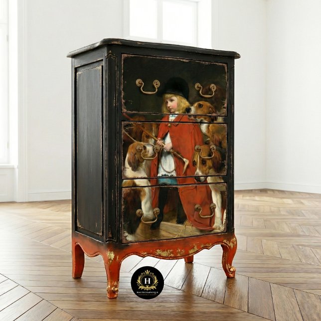 Tissue of Vintag Girl Hogs Seidenpapier (Von Creator hochgeladen)