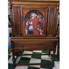 Tissue of Vintag Girl Hogs Seidenpapier