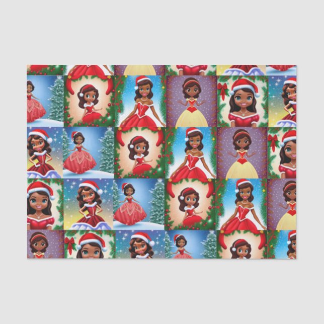 Tissue Paper Christas Princess Seidenpapier (Vorderseite)