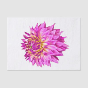Tissue Paper für große Lila Blume (Decoupage) Seidenpapier
