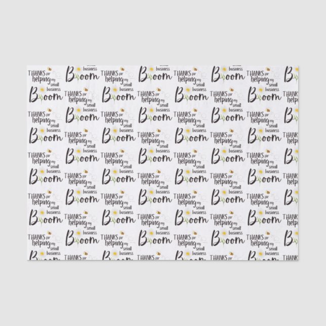 Tissue Paper für kleine Unternehmen Seidenpapier (Vorderseite)