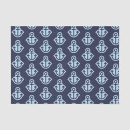 Tissue Paper für Navy und Light Blue Anchors Seidenpapier