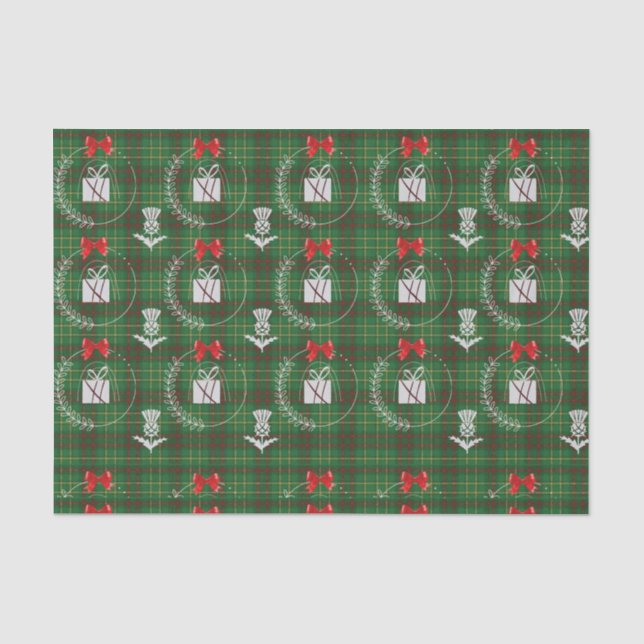 Tissue Paper für Scottish Collection Seidenpapier (Vorderseite)