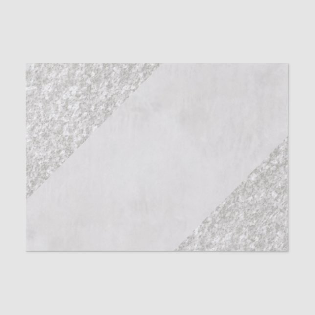 Tissue Paper Grau Silver Seidenpapier (Vorderseite)