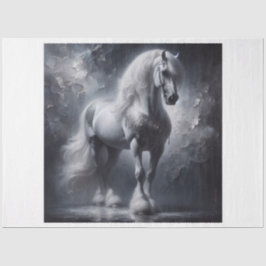 Tissue Paper Graues Majestic Horse Decoupage Tissu Seidenpapier