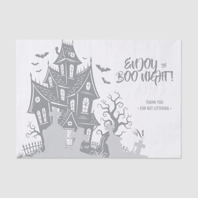 Tissue Paper : HALLOWEEN Home Seidenpapier (Vorderseite)