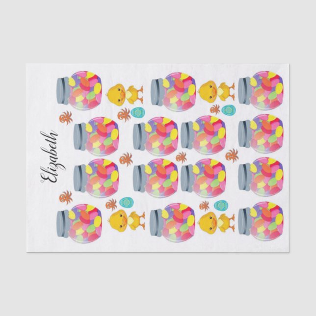Tissue Paper Jellybeans Seidenpapier (Vorderseite)
