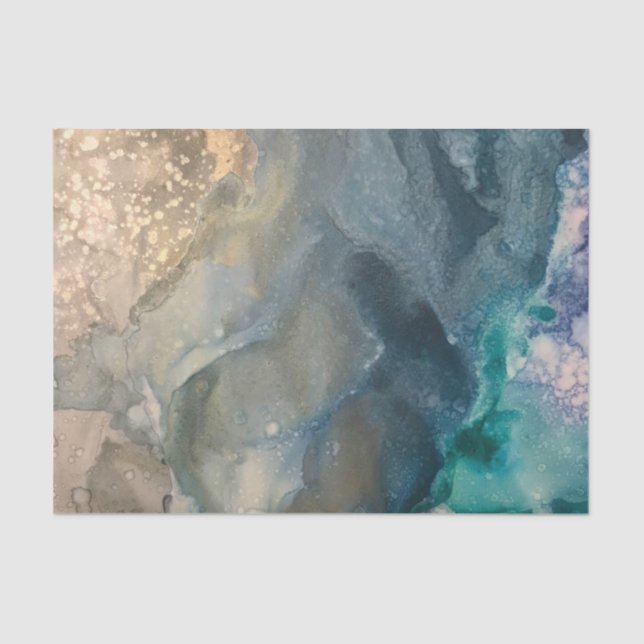 Tissue Paper Ocean Vibes | Geschenkpapier Seidenpapier (Vorderseite)