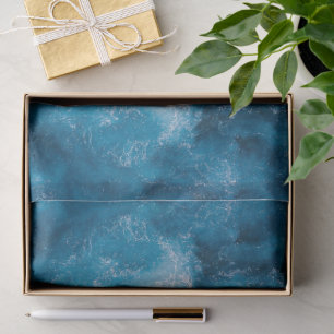 Tissue Paper of Blue Ocean Rippling Waves Seidenpapier