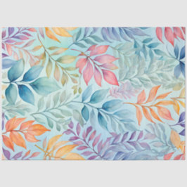 Tissue Paper of Colorful Botanic Art Seidenpapier