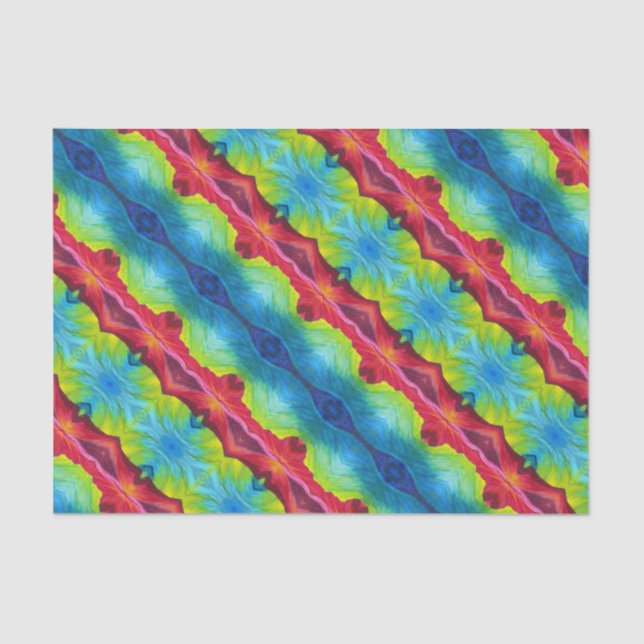 Tissue Paper Rainbow Tulip #2 Seidenpapier (Vorderseite)