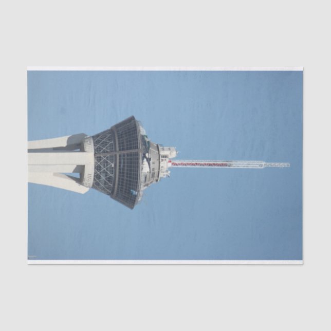 Tissue Paper Stratosphärenturm Seidenpapier (Vorderseite)