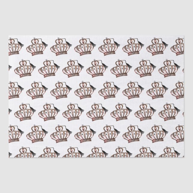 Tissue Paper "Tiara - Class of+2022" Seidenpapier (Vorderseite)
