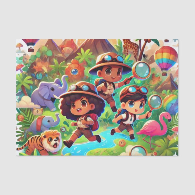 Tissue Paper von Adventure Seeks Seidenpapier (Vorderseite)