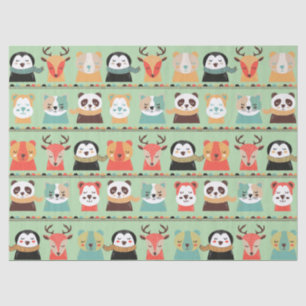 Tissue Paper Whimsy Buddies Seidenpapier