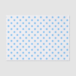 Tissue Paper zu niedlichen blauen und weißen Punkt Seidenpapier