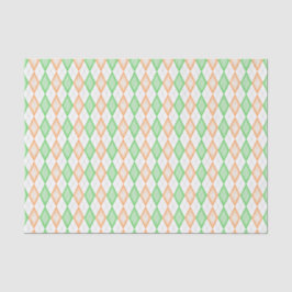 Tissue Paper zur Raute irischer Flaggen Seidenpapier