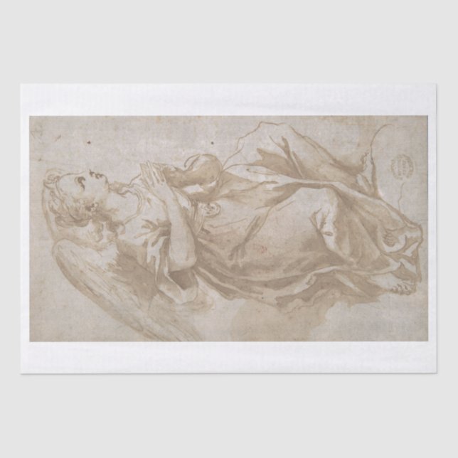 TISSUE PAPIER : AN ANGEL - 17. C (Vorderseite)