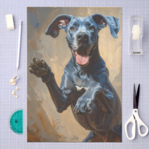 Tissue-Papier mit Doggen Seidenpapier