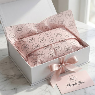 Tissue-Papier mit individuellem Logo Personalisi Seidenpapier