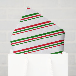 Tissue-Papier-Zuckerstangen-Gestreift Seidenpapier