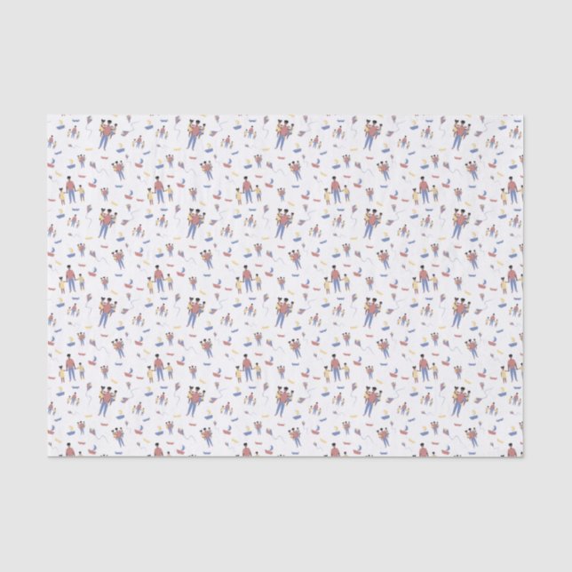 Tissue (Vatertag) Seidenpapier (Vorderseite)