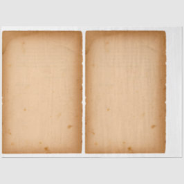 TISSUPAPIER : DÉCOUPAGE ; ALTES PAPIER