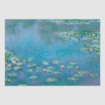 TISSUPAPIER:WASSERLILIEN: MONET SEIDENPAPIER<br><div class="desc">Seidenpapier: WASSERLILIEN: CLAUDE MONET</div>