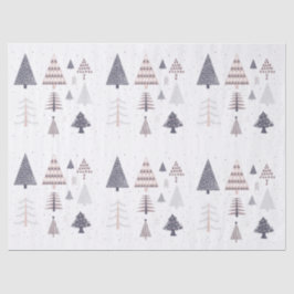 TISSUPAPIER : WEIHNACHTBÄUME SEIDENPAPIER