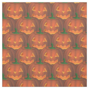 Tissus d'Halloween Citrouilles de tissu personnali