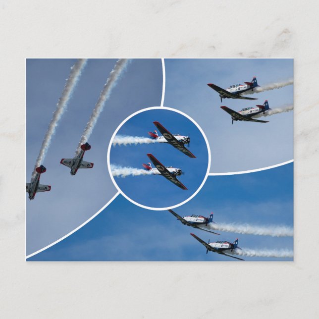 TITAN Kunstflugteam Postkarte (Vorderseite)