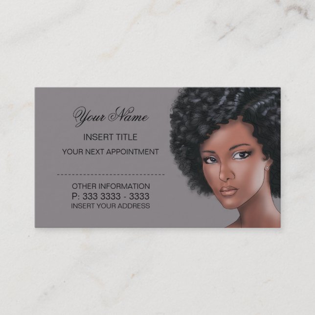 Titan - Schönheits-Verabredung Terminkarte (Vorderseite)