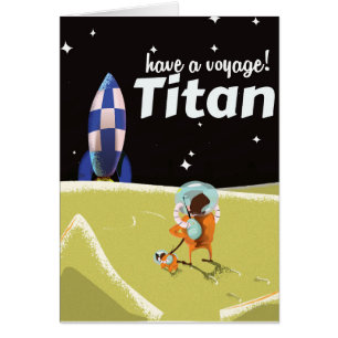 Titan Vintage Reiseplakat