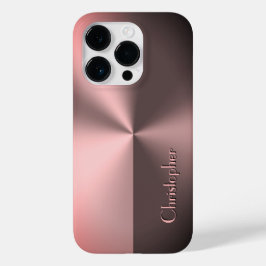 Titanbronze aus nicht rostendem Stahl Case-Mate iPhone 14 Pro Hülle