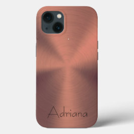 Titanbronze Edelstahl-Druck Case-Mate iPhone Hülle