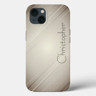 Titangold Edelstahl-Druck Case-Mate iPhone Hülle