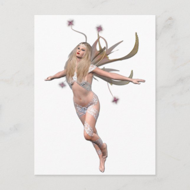 Titania Fairy Queen Postkarte (Vorderseite)