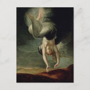 Titania findet den Zauberring am Ufer Postkarte