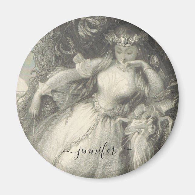Titania Sommernachtstraum Magnet (Vorne)