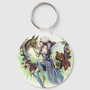Titania und Unterseite Schlüsselanhänger