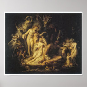 Titanias, der durch Henry Fuseli weckt Poster