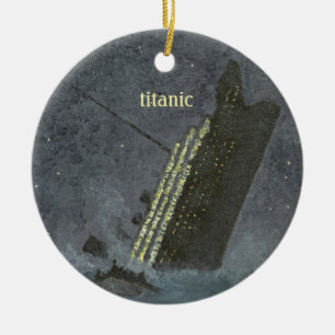 TITANIC Andenken Keramik Ornament