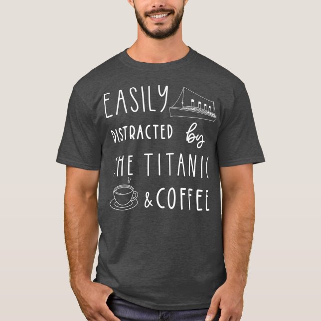 Titanic Coffee Titanic Coffee Lover T-Shirt (Vorderseite)